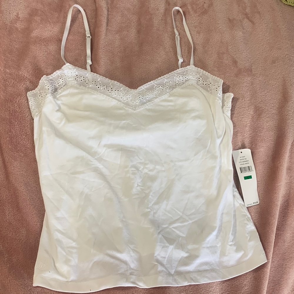 1 of 2 Pc White Garment Soleil Knits